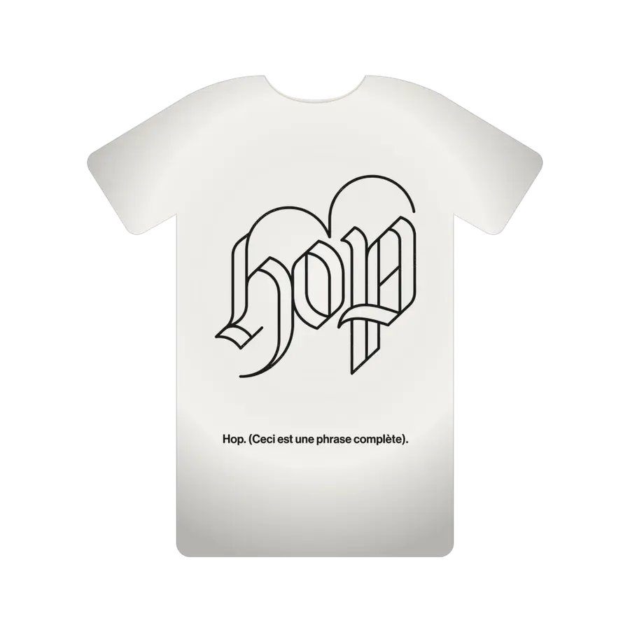 T-shirt blanc