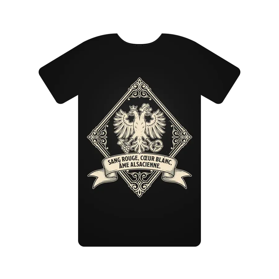 Sang rouge, cœur blanc, âme alsacienne.