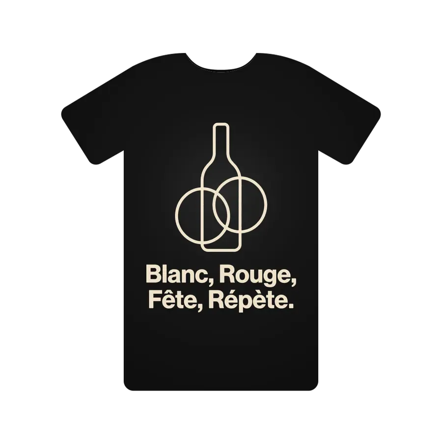 Blanc, Rouge, Fête, Répète.