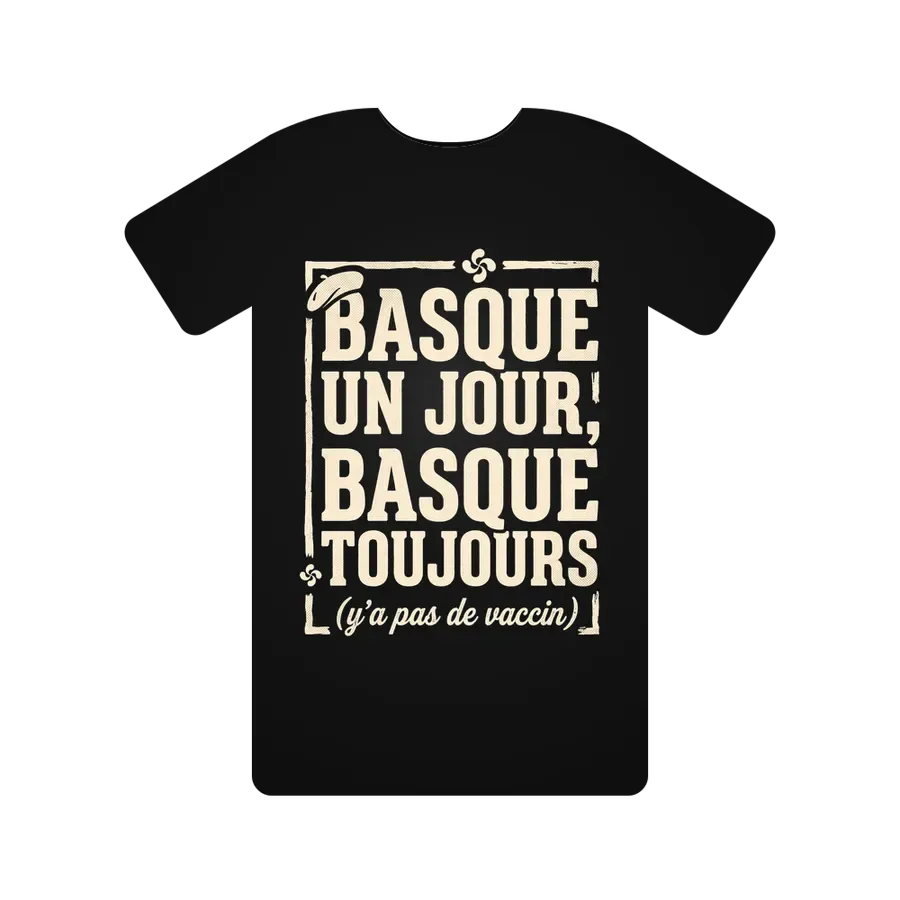 Basque un jour, Basque toujours (y'a pas de vaccin).