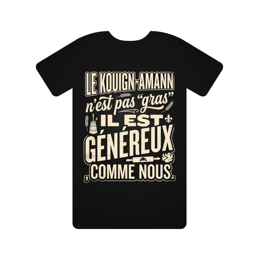 Le Kouign-Amann n'est pas "gras". Il est généreux, comme nous.