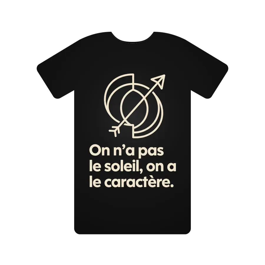 On n'a pas le soleil, on a le caractère.