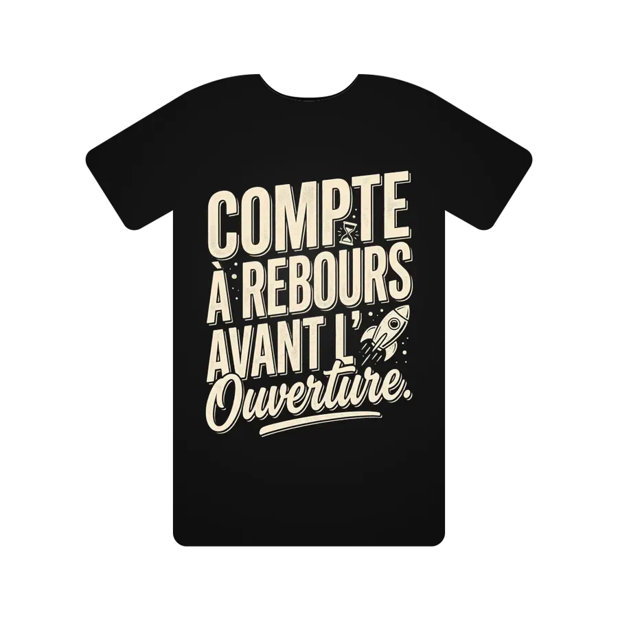 Compte à rebours avant l'Ouverture.