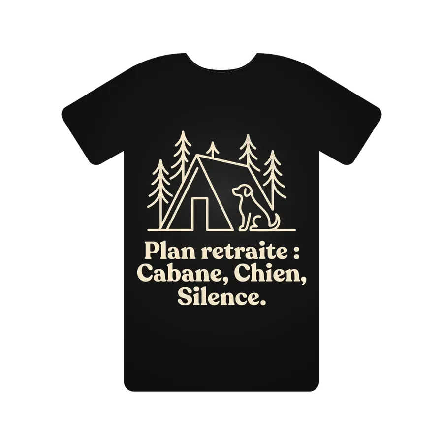 Plan retraite : Cabane, Chien, Silence.