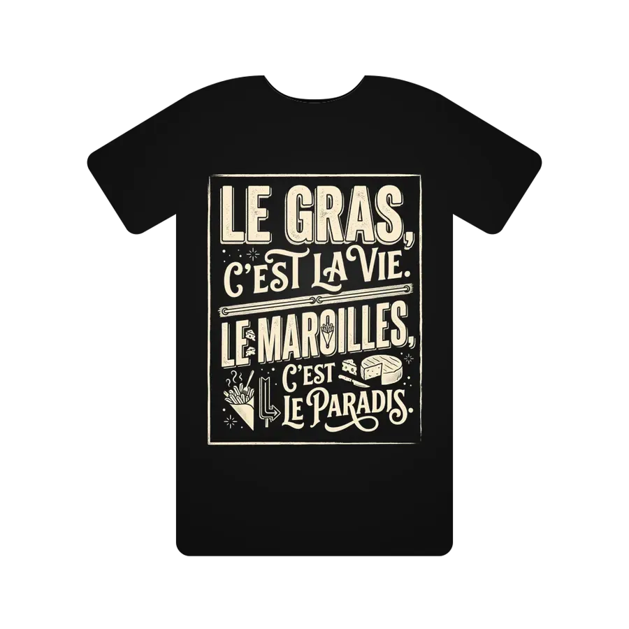 Le gras, c'est la vie. Le Maroilles, c'est le paradis.