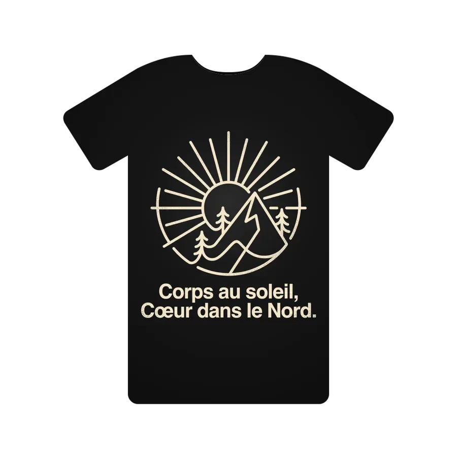 Corps au soleil, Cœur dans le Nord.