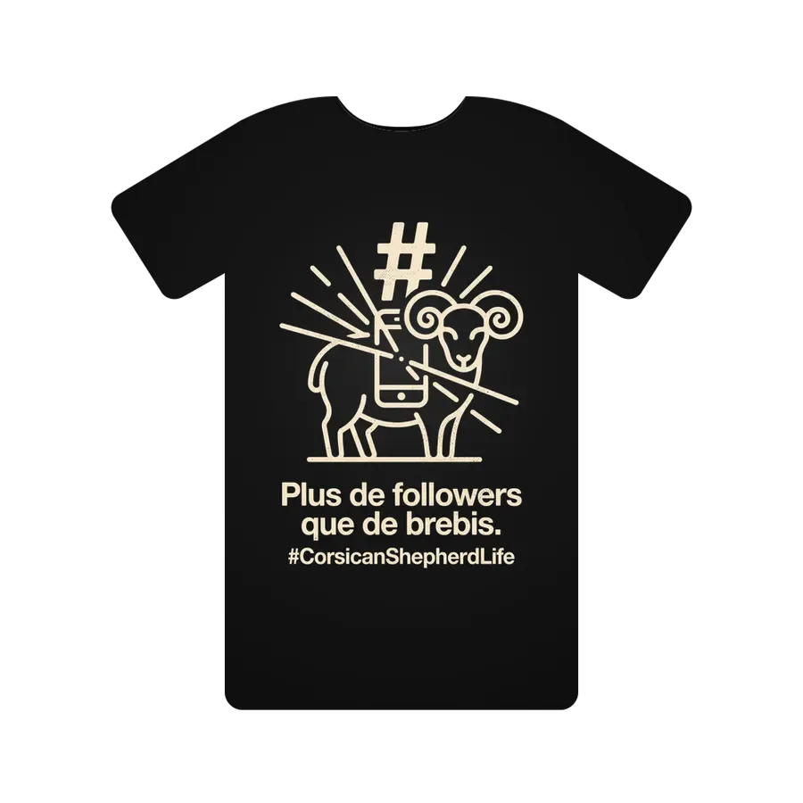 Plus de followers que de brebis. #CorsicanShepherdLife