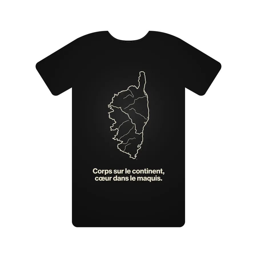 Corps sur le continent, cœur dans le maquis.