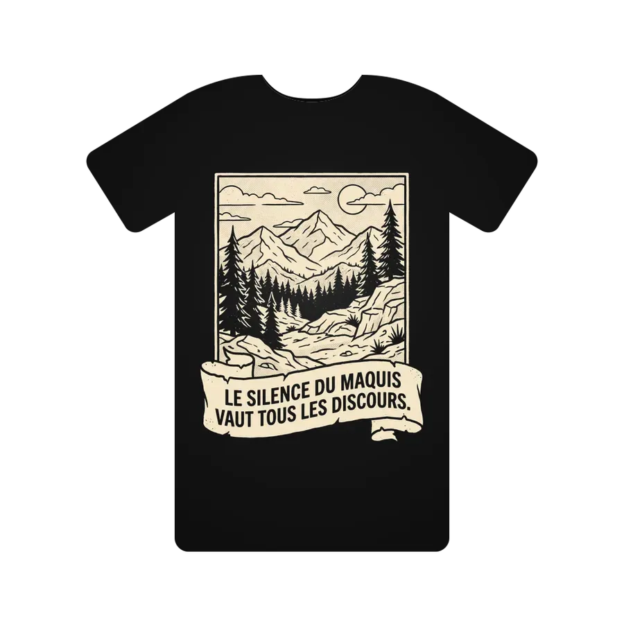 Le silence du maquis vaut tous les discours.