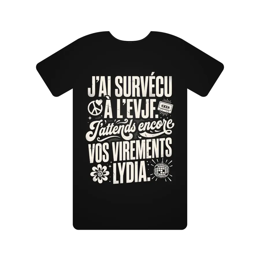 J'ai survécu à l'EVJF. J'attends encore vos virements Lydia.