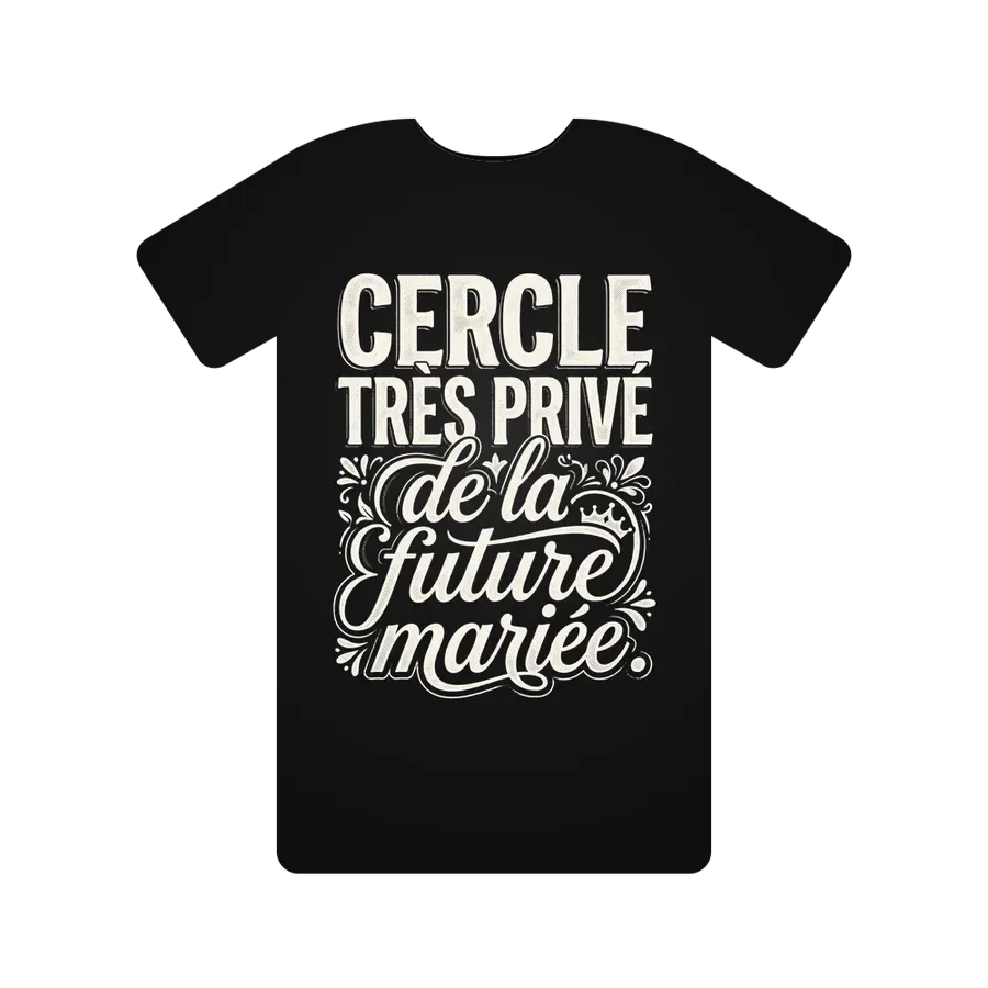 Cercle très privé de la future mariée.