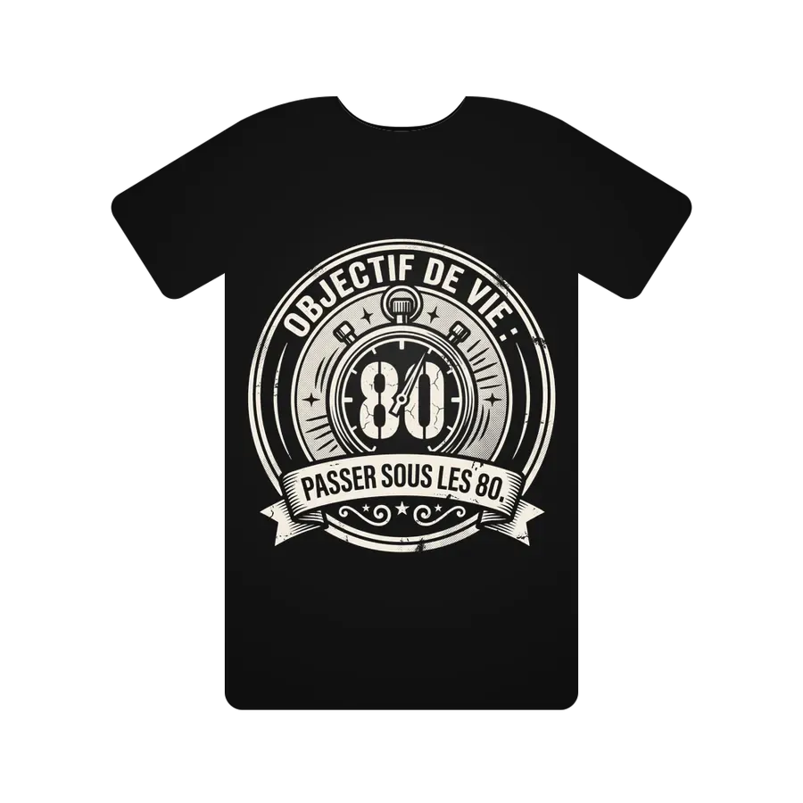 Objectif de vie : Passer sous les 80.