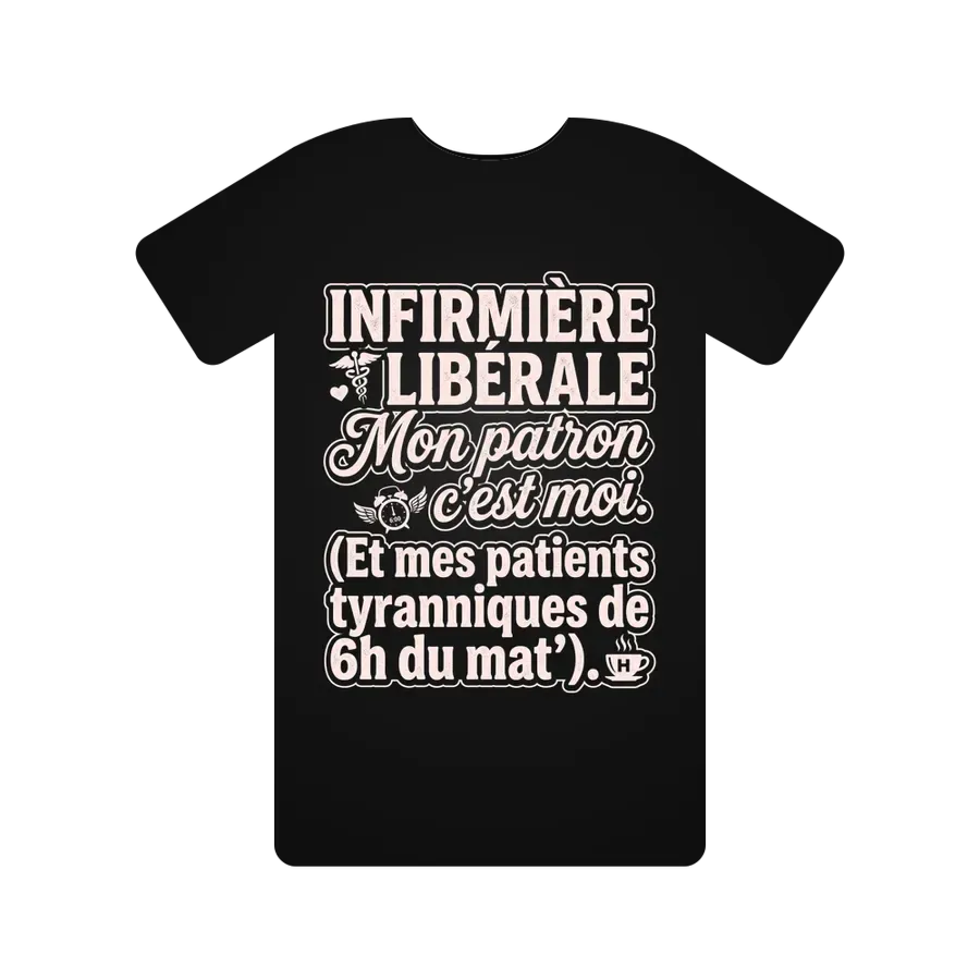 Infirmière Libérale. Mon patron c'est moi. (Et mes patients tyranniques de 6h du mat').