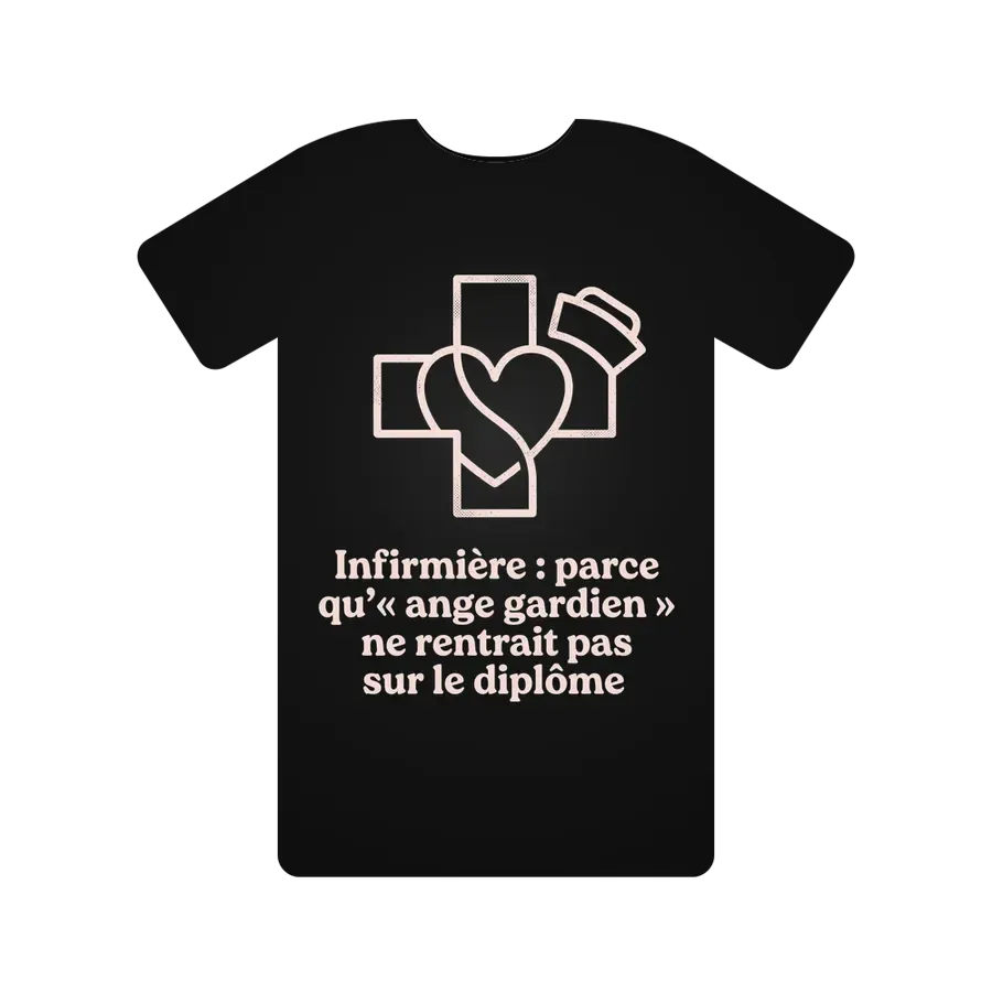 Infirmière : parce qu'« ange gardien » ne rentrait pas sur le diplôme