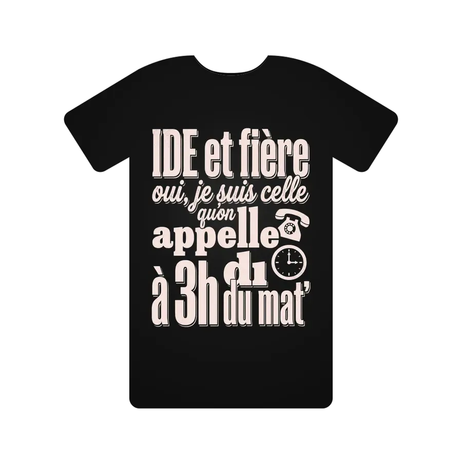 IDE et fière — oui, je suis celle qu'on appelle à 3h du mat