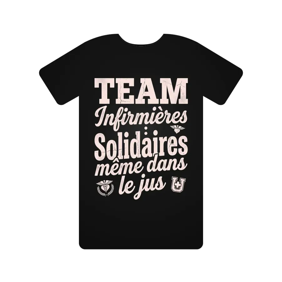 Team Infirmières : Solidaires même dans le jus