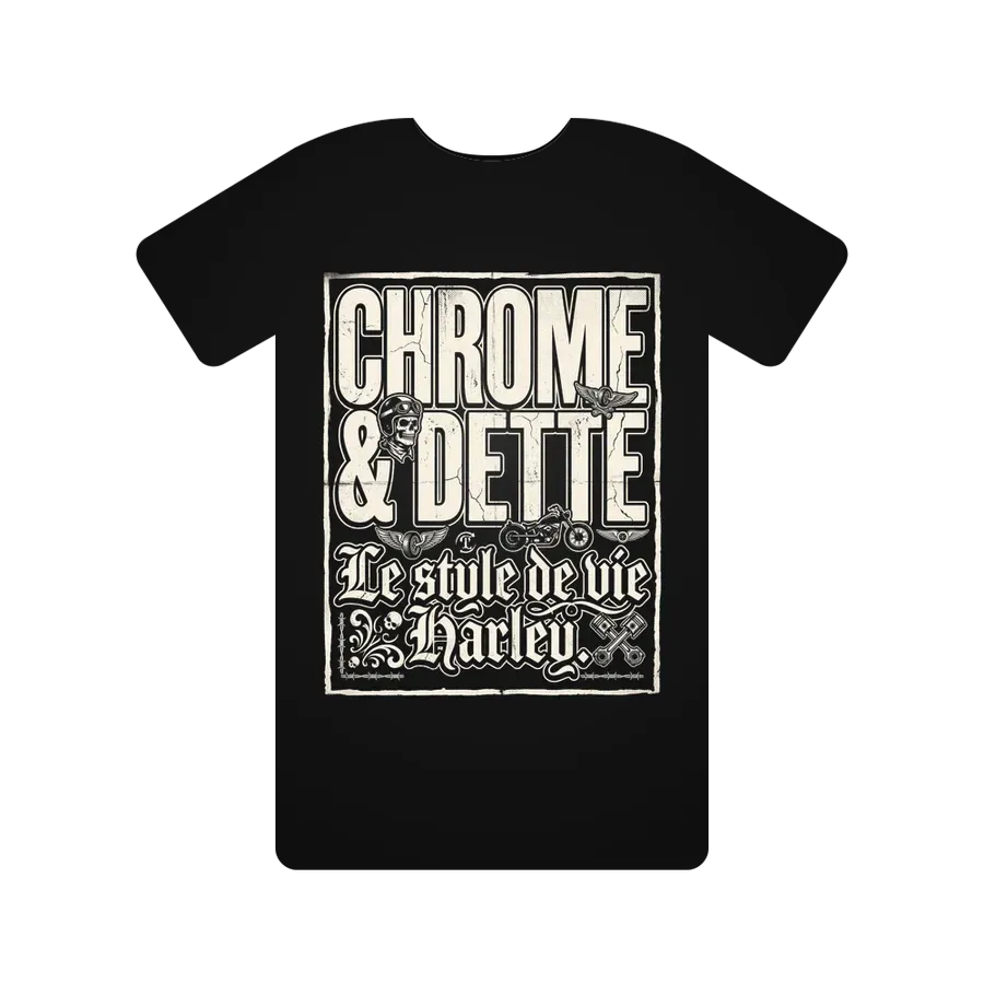 Chrome & Dette. Le style de vie Harley.