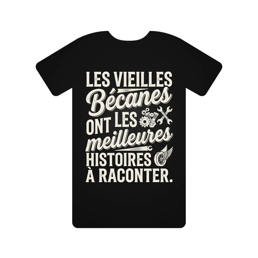 Les vieilles bécanes ont les meilleures histoires à raconter.