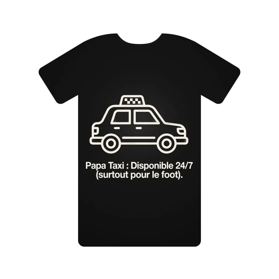 Papa Taxi : Disponible 24/7 (surtout pour le foot).