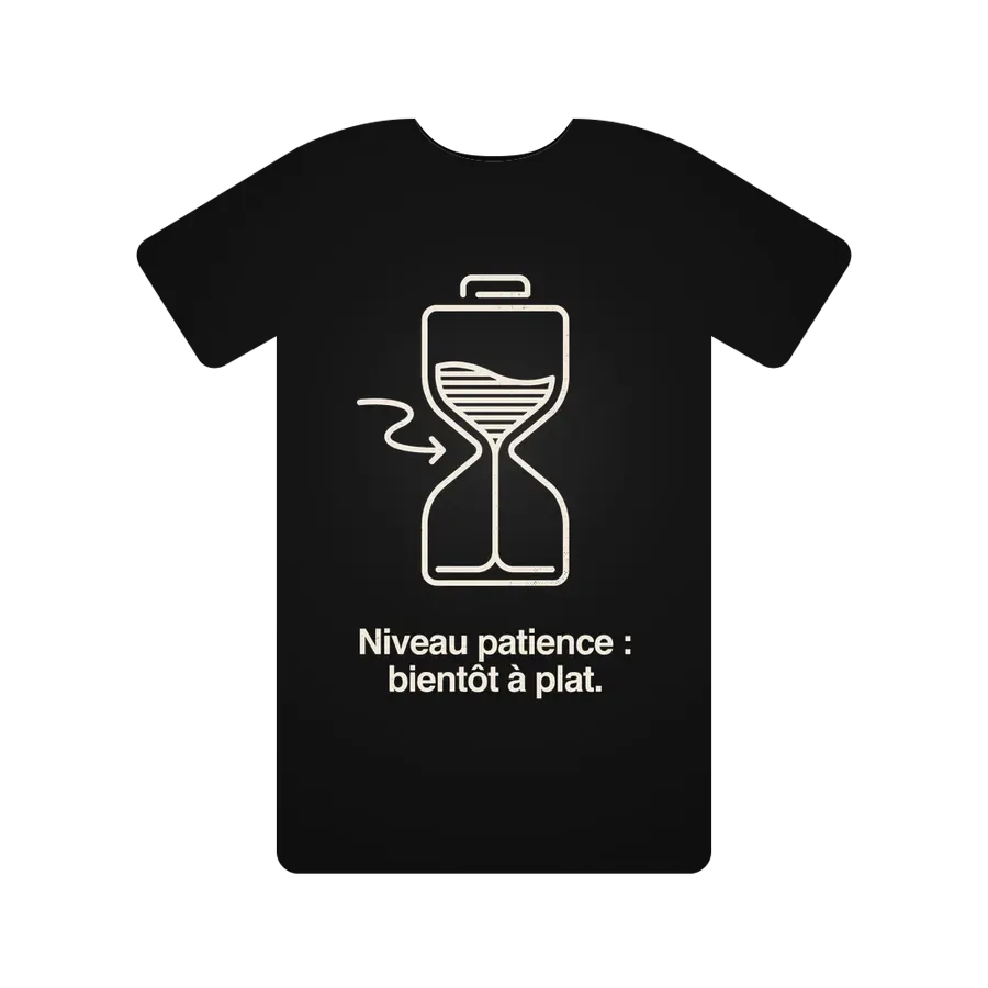Niveau patience : bientôt à plat.