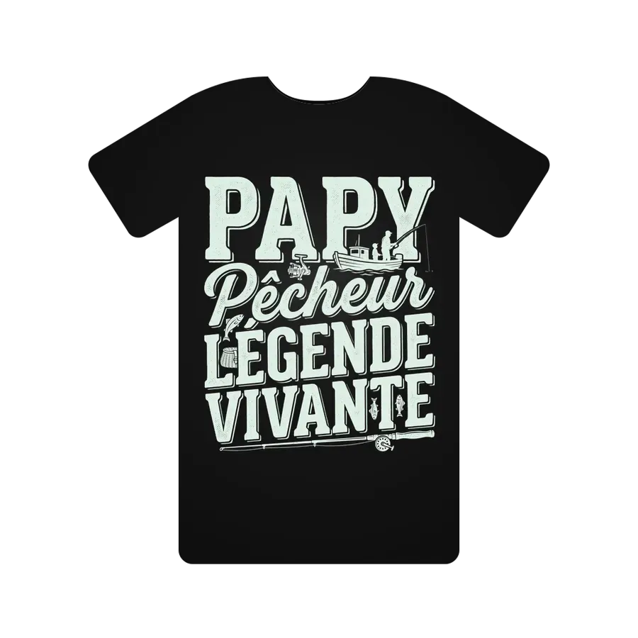Papy Pêcheur Légende Vivante