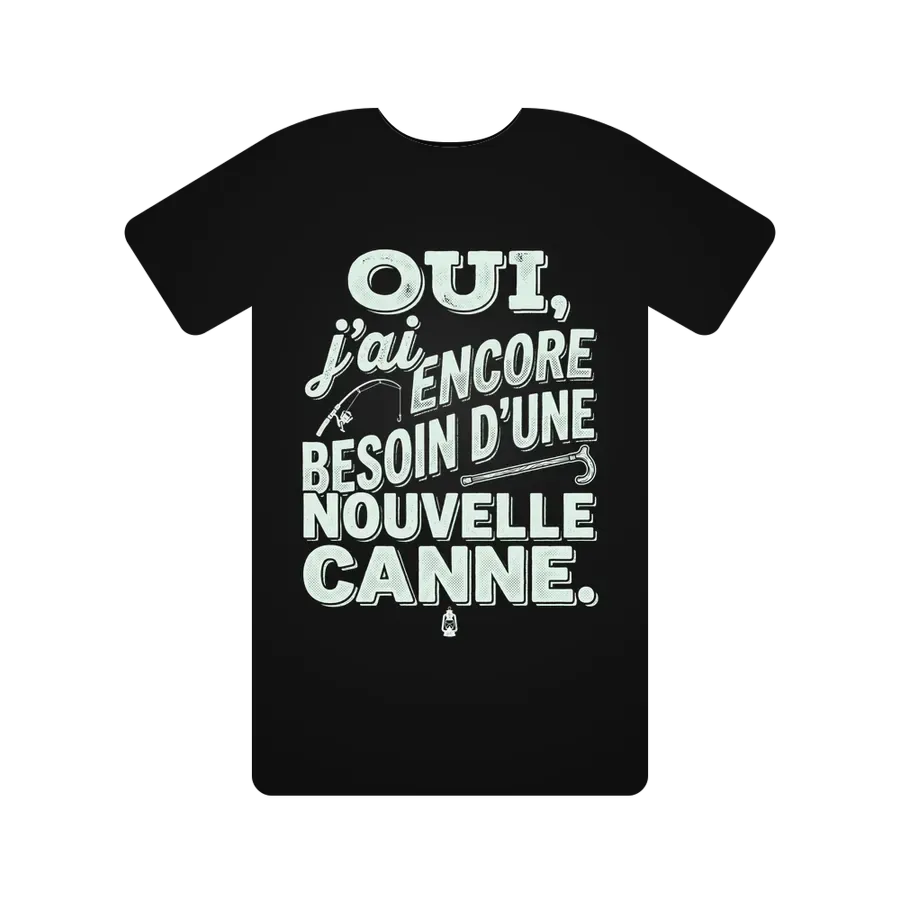 Oui, j'ai ENCORE besoin d'une nouvelle canne.