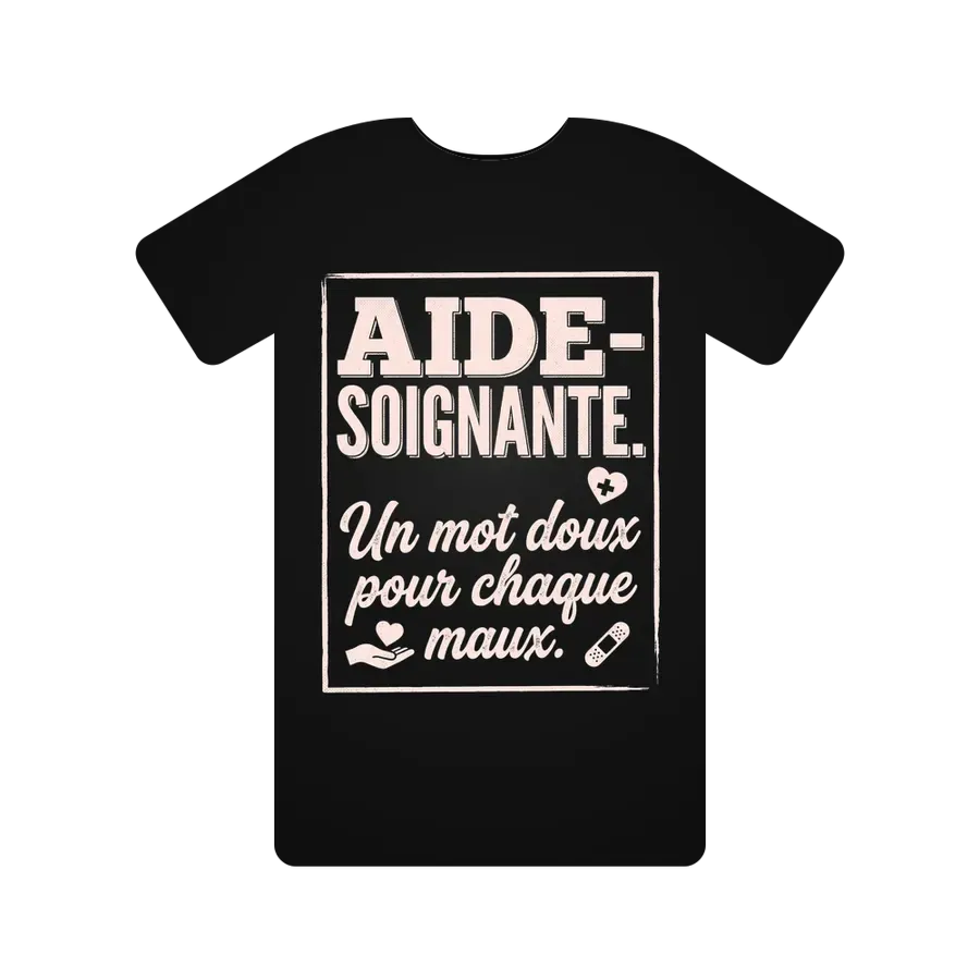 Aide-soignante. Un mot doux pour chaque maux.