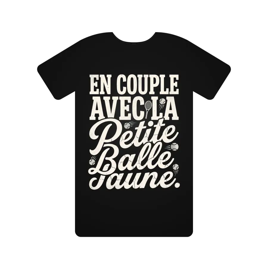 En couple avec la petite balle jaune.